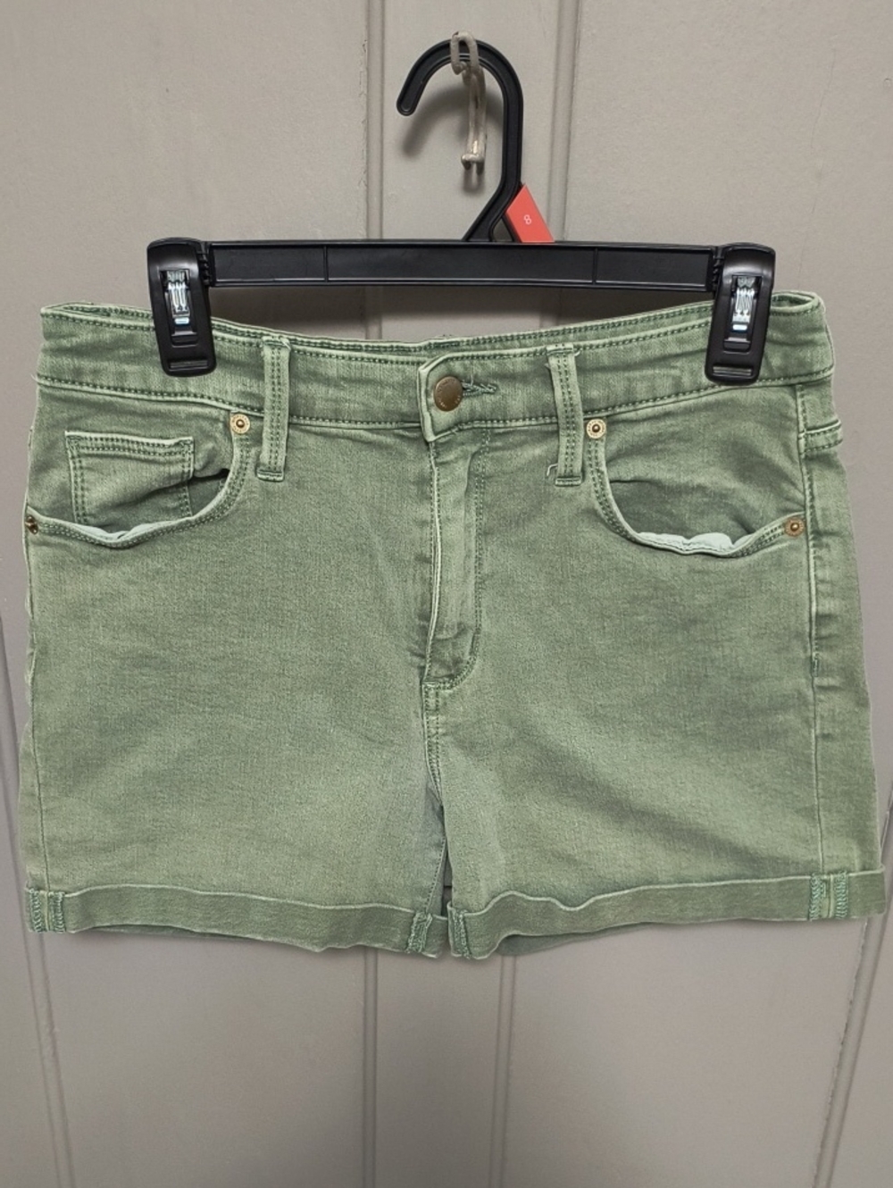 Universal Thread Sage Green Denim Shorts
